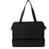 image:imageModern Weekender  Lightweight 18x157x94 Duffel Carryon Travel Bag for WomenBlack
