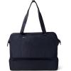 image:imageModern Weekender  Lightweight 18x157x94 Duffel Carryon Travel Bag for WomenFrench Navy