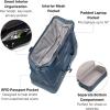 image:imageModern Weekender  Lightweight 18x157x94 Duffel Carryon Travel Bag for WomenMist