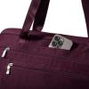 image:imageModern Weekender  Lightweight 18x157x94 Duffel Carryon Travel Bag for WomenMulberry