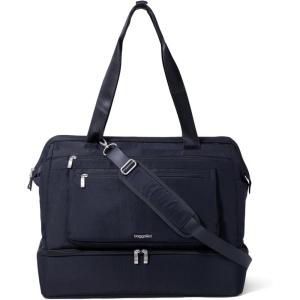 image:imageModern Weekender  Lightweight 18x157x94 Duffel Carryon Travel Bag for WomenFrench Navy